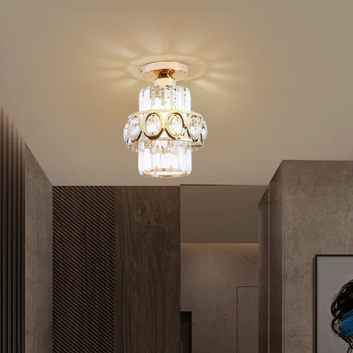 Lámpara De Techo Moderna De Cristal Crys