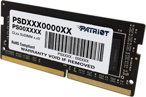 Memoria Ram Ddr4 Para Portátil - Laptop 8gb - 3200 Mhz C22