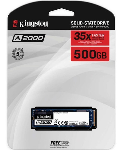 Disco Sólido Nvme Kingston 250gb Ssd M.2 