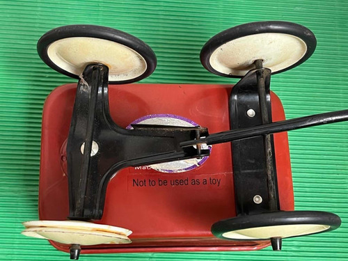 Mini Vagón Tipo Radio Flayer Adorno Vintage (Usado)
