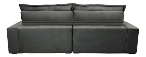Sofá cama reclinable retráctil con bolsillo Inbox Soft 2.32 gris