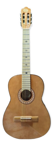 Guitarra clásica La Purepecha Acústica clásica para diestros caoba brillante