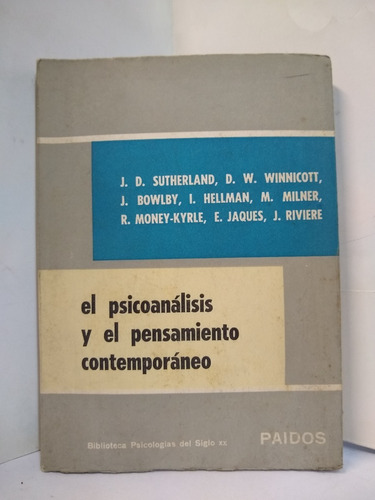 El Psicoanálisis Y El Pensamiento Contemporáneo - Sutherland