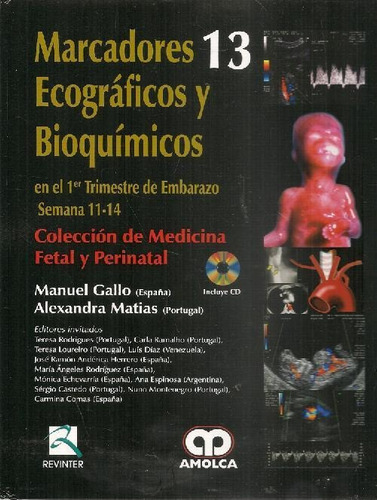 Libro Marcadores Ecográficos Y Bioquímicos En El Primer Trim