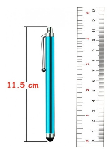 Imagen 4 de 6 de Lapiz Tactil Spen Aluminio Compatible Con Celulares Tablets