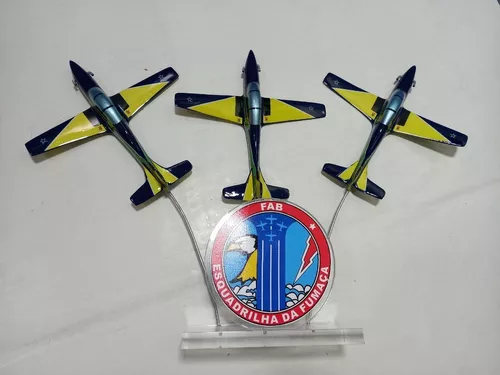 Decalque Avião Tucano Embraer, Playtoy Brinquedos