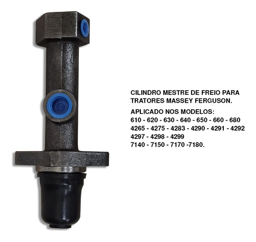 Cilindro Freio Massey 610/620/630/640/650/660/680 (mestre)