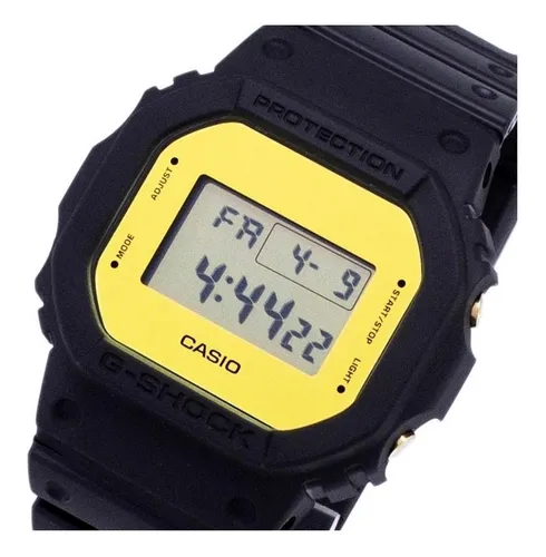G shock dw 5600 yellow sales