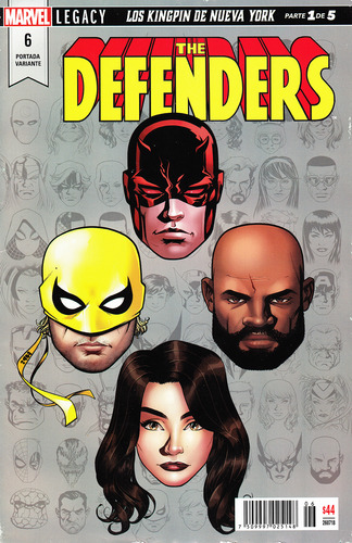 Marvel Comics The Defenders #6 Var - Español - Daredevil