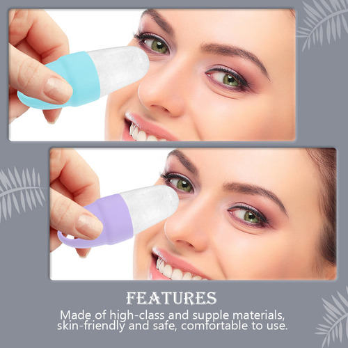 Rodillo Hidratante Portátil Para Masaje Facial, 2 Unidades