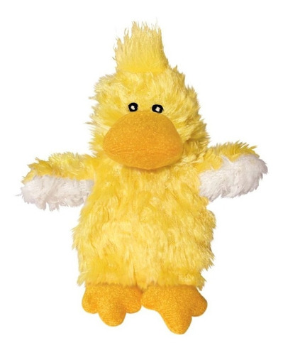 Kong Peluche Dr Noyz Duck X-small Juguete Perro- Color Amarillo Diseño Pato