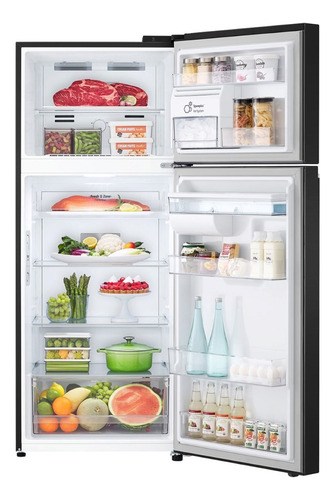 Refrigerador Top Freezer LG Vt40apd Door Cooling 383 Lts