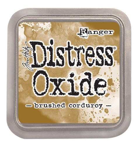 Distress Oxides Cojin Tinta Café Estampar Sellos Envejecer