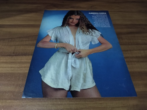 (ak229) Florencia Canale * Clipping Revista 1 Pg * 1983