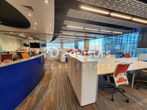 Gran Oficina Amoblada, Leed Gold, Clase A, Av. Las Condes