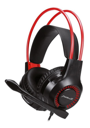 Fiddler Headphone Para Gaming Con Microfono Color Negro