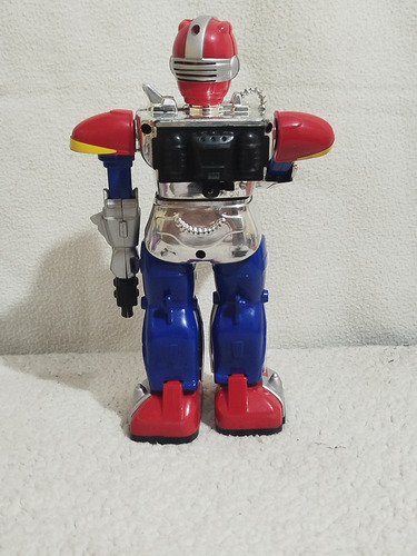 Juguete Robot Comander De 27cm (detalles) Suena Y Se Mueve. Robot Commander Varios (Usado)