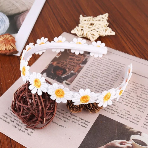 Diadema Daisy Headwear Skincare Para Mujer Y Niña