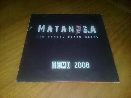 Matan S.a Old School Death Metal Demo 2008 Cd-r 