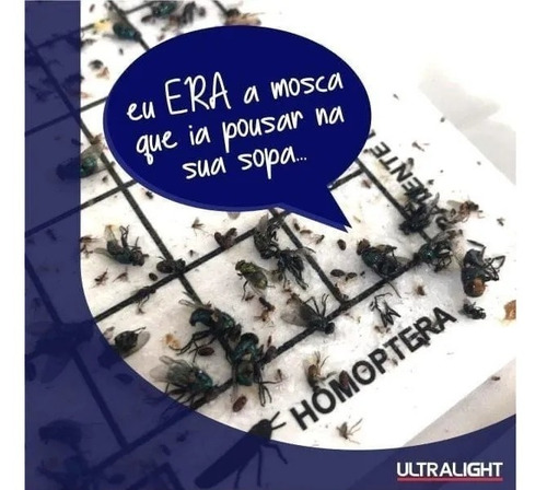 10 Pçs - Refil 400x135 Mm Armadilha Pega Mata Mosca Mosquito