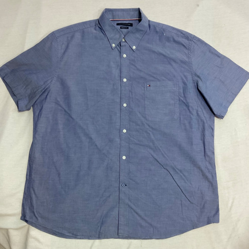 Camisa Tommy Hilfiger Hombre Corte Regular Original Tala 2xl