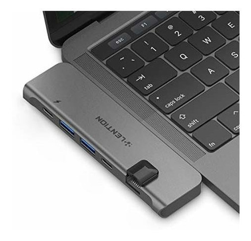 Lention Usb C Portable Hub With 100w Power Delivery