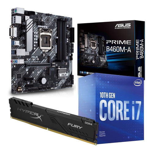 Combo Actualizacion Pc Intel I7 10700 8gb B460m Martinez