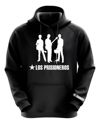 Polerón Negro Los Prisioneros Diseño 1