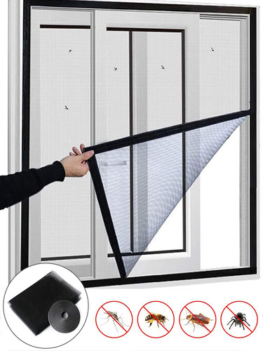 Cortina Malla Mosquitero Magnetica Ajustable Ventana Puertas