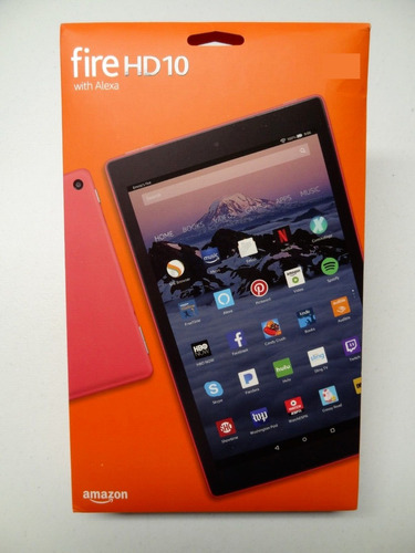 Amazon Tablet Fire Hd 10 64 Gb, Pantalla 10.1'' 1080p