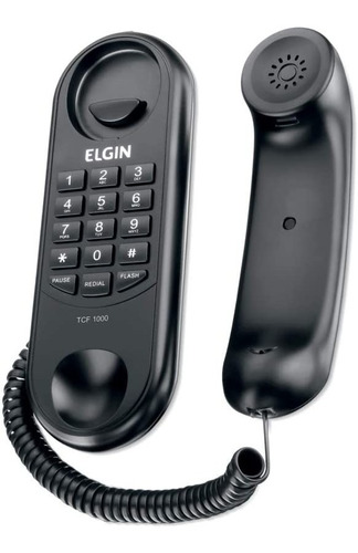 Telefono Elgin Gondola Con Cable  Negro Tcf 1000