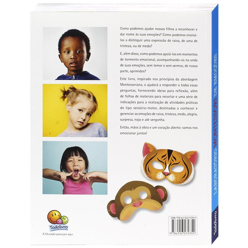 Escolinha Laboratório Montessori - Emoções, de Piroddi, Chiara. Editora Todolivro Distribuidora Ltda. em português, 2021
