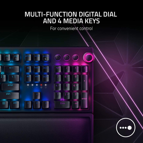 Imagen 5 de 8 de Teclado Mecanico Gamer Razer Blackwidow V3 Pro Wireless Cuot
