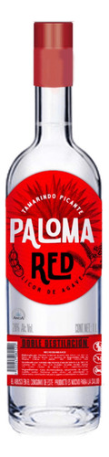 Paquete De 3 Licor De Agave Paloma Red Tamarindo Picante 1 L