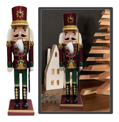 Soldado Cascanueces Navideño / Decoración Navidad Serie M83