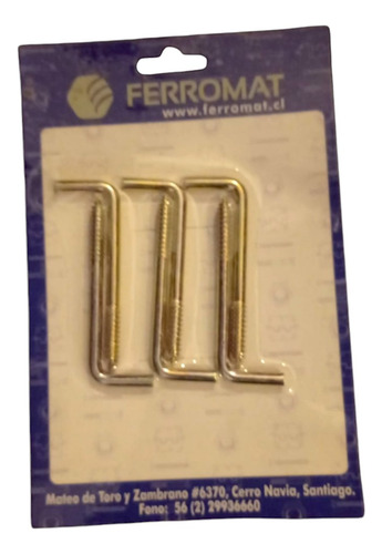 Tornillo Escuadra 3 PuLG Caja 24 Display