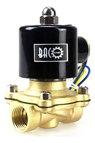 Válvula Solenoide Bacoeng 1/2puLG 12vdc Viton - 110vac