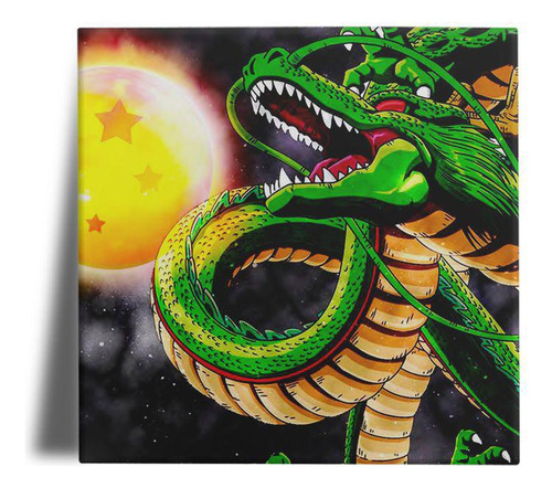 Quadro Em Porcelana Dbz Shenlong