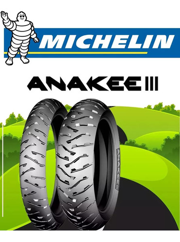 Par De Pneus Michelin 120/70-19+170/60-17 Anakee 3 Bigtrail
