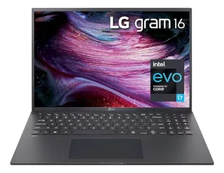 Notebook LG Gram 16 2.5k I7 1360p Ssd 1tb 16gb