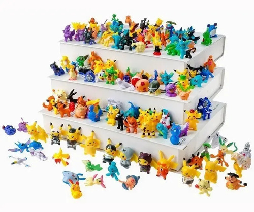 Set de Figuras Pokémon Coleccionables de PVC – 144 Piezas Variadas