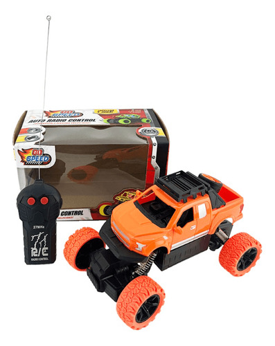 Auto A Radio Control Con Ruedas De Goma 