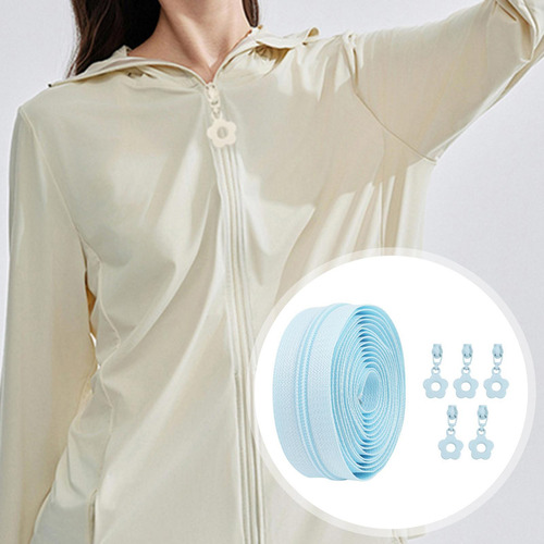 Cremalleras De Nailon En Espiral, Accesorios De Cadena Para