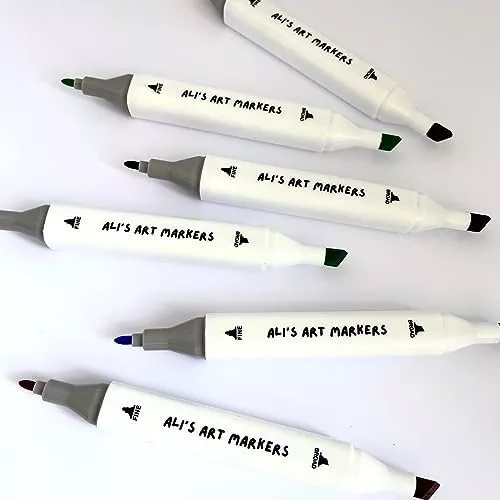 Alis Art Markers (marcadores Artísticos Doble Punta A Base