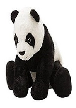 Tierno Oso Panda De Peluche Suave Clasico 30 Cm 
