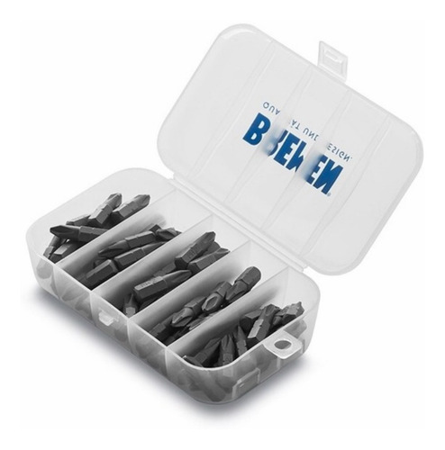Imagen 2 de 4 de Puntas Atornillador Ph2 X 25mm X100u Magnetica Bremen 7235
