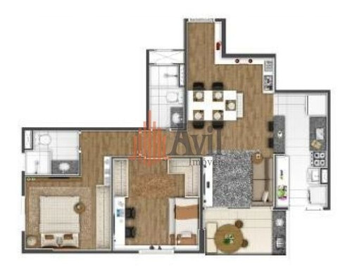 Imagem 15 de 15 de Apartamento Com 2 Dormitórios À Venda, 63 M² Por R$ 650.000,00 - Centro - São Caetano Do Sul/sp - Av2155