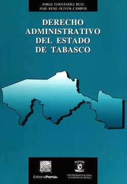 Derecho Administrativo Del Estado De Tabasco