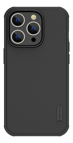 Carcasa Nillkin Frosted Para iPhone 14 / Plus / Pro / Max Color Negro / iPhone 14 Pro Max