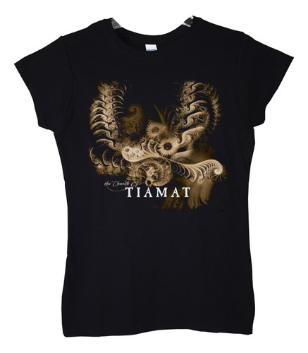 Polera Mujer Tiamat The Church Of Tiamat Metal Abominatron